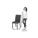 Ver imagem 3 de Conjunto Mesa Sala Jantar Luiza com Tampo de Vidro 120x80cm e 4 Cadeiras Isa Nature Off White Linho