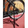 Cavalete Suporte Chão Pé de Galinha Manutenção Bicicleta:Preto - 2