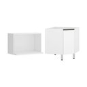 Ver imagem 5 de Lavanderia Suprema 2 Peças Branco Polar Branco Polar