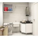 Ver imagem 1 de Lavanderia Suprema 2 Peças Branco Polar Branco Polar