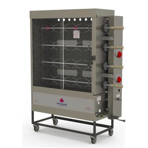 Assador de Frangos Rotativo Progás 20 Frangos a Gás Pr-621trstyle Bivolt