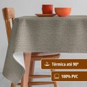 Ver imagem 3 de Toalha Mesa Térmica Soft Mr Impermeável Pvc 8 Lugar 140x200