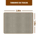 Ver imagem 6 de Toalha Mesa Térmica Soft Mr Impermeável Pvc 8 Lugar 140x200