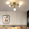 Lustre Sputnik Luminaria 5 Lampadas E27 Moderno Iluminaçao Casa Quarto Sala Ambiente Decoraçao Comer - 17