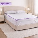 Ver imagem 2 de Pillow Top Queen 2 em 1 Dupla Face - Firme ou Macio 1600g | 10cm Hybrid Plus