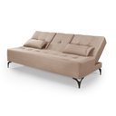 Ver imagem 5 de Sofá Cama Solteiro Colorado Reclinável 3 Posições em Suede: Bege