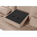 Ver imagem 4 de Sofá Cama Solteiro Colorado Reclinável 3 Posições em Suede: Bege