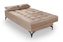 Ver imagem 6 de Sofá Cama Solteiro Colorado Reclinável 3 Posições em Suede: Bege