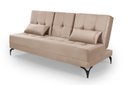 Ver imagem 3 de Sofá Cama Solteiro Colorado Reclinável 3 Posições em Suede: Bege