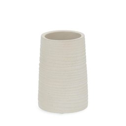 Copo Porta Escova de Dentes em Cimento Decor Bege Mart - 1