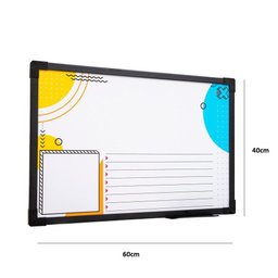LOUSA QUADRO PLANEJAMENTO MENSAL DIARIO SEMANAL PLANNER ORGANIZADOR DE TAREFAS 60X40 GRANDE - 4