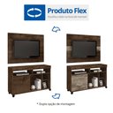 Ver imagem 1 de Rack Com Painel Gurupi Para Tv 42 Polegadas Jcm Movelaria Cacau/Grigio