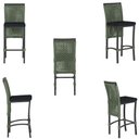 Ver imagem 5 de Mesa Bistro e 2 Banquetas Roma Preta Corda Náutica 12 Trama Original