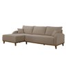 Sofá Albano Veludo 300cm Chaise Lado Esquerdo Meu Sofá Online - 2