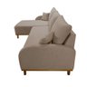 Sofá Albano Veludo 300cm Chaise Lado Esquerdo Meu Sofá Online - 4