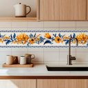 Ver imagem 3 de Faixa Decorativa Adesiva (autocolante) - Floral Amarelo Ouro