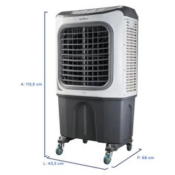 Climatizador Ar Britania 70l 3 Velocidades - 66252016 Branco/cinza 220 Volts - 4