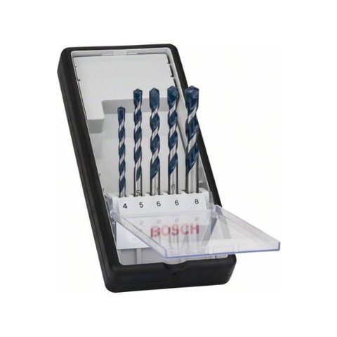 Jogo de Broca Bosch P/concreto Cyl5 C/5pcs