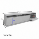 Ver imagem 2 de Rack para TV em MDF Estante 270cm
