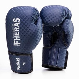 Luva de Boxe / Muai Thay / Kickboxing Prisma Fheras - Azul - 08 Oz - 1