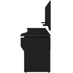 Mesa Para Computador Notebook PC Gamer com Painel Preto A02 - Lyam Decor - 7