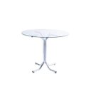 Ver imagem 2 de Mesa Redonda com Tampo Vidro Braga 