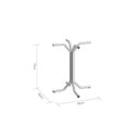 Ver imagem 4 de Mesa Redonda com Tampo Vidro Braga 