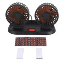 Ver imagem 3 de Ventilador Usb Mesa Duplo 2 Velocidades Escritorio Escrivaninha Home Office Verao Calor Sol Dias que