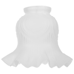 Tulipa Caracol com Colar Fosca P/ Pendente Lustre Arandela
