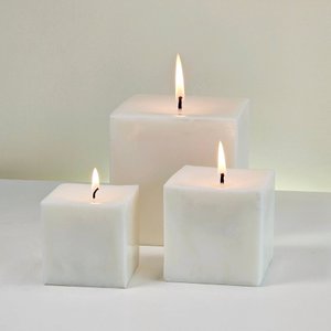 Velas Decorativas Quadradas Baixas
