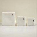 Ver imagem 4 de Velas Decorativas Quadradas Baixas