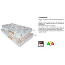 Ver imagem 2 de Colchão Berço Orthoflex do Bebê D18 Baby Flex - 60x130x12 -
