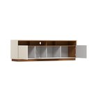 Ver imagem 5 de Rack para TV 180cm 3 Portas com Rodízio Off White/Cinamomo Orion