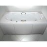 Banheira Hidromassagem Jacuzzi Habitare 75 1,60m x 75 cm x 57cm - 190 Litros 6 Jatos - Com aquecedor - 1