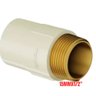 Conector Macho Aquatherm Soldável CPVC Bege Para Canos Tubo De Água Quente 15mmx1/2 Polegadas - 2