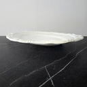 Ver imagem 3 de Travessa Oval Grande Rasa Colonial Borda Relevo