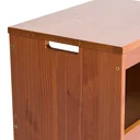 Ver imagem 5 de Banco Flag em Madeira Maciça com 1 Prateleira 