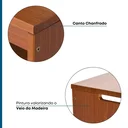 Ver imagem 6 de Banco Flag em Madeira Maciça com 1 Prateleira 