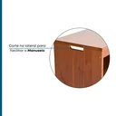 Ver imagem 7 de Banco Flag em Madeira Maciça com 1 Prateleira 