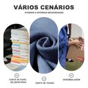 Ver imagem 3 de Kit 5 Tesouras Aço Multifuncional Costura Artesanato Escolar