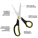 Ver imagem 7 de Kit 5 Tesouras Aço Multifuncional Costura Artesanato Escolar