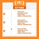 Ver imagem 2 de Kit - Jogo de Facas, Garfos e Colheres Búzios 180 Peças em Aço Inox Ibag - Tramontina