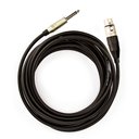 Ver imagem 1 de Cabo de Microfone P10 Mono para Xlr Femea Amphenol - 5 Metros