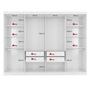Ver imagem 5 de Guarda-Roupa Casal 8 Portas Easy Slim