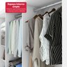 Guarda-roupa Casal Easy Slim 8 Portas Branco - 9