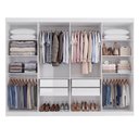 Ver imagem 3 de Guarda-Roupa Casal 8 Portas Easy Slim