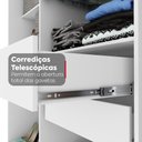 Ver mais imagens de Guarda-Roupa Casal 8 Portas Easy Slim