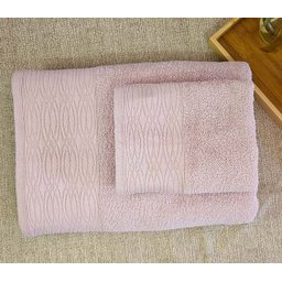 Toalha de Banho Turin - Rosa Claro - 1