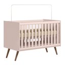 Ver imagem 2 de Berço Mini Cama Qencanto Retrô Qmovi Rosa