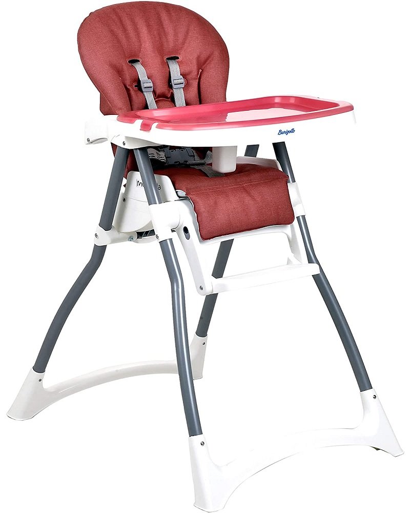 Cadeira de Refeição Merenda Rosa (até 15kg) - Burigotto